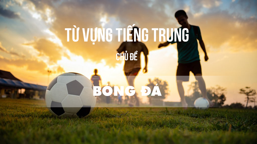 Từ vựng tiếng Trung chủ đề bóng đá